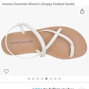 White Strappy Sandals
